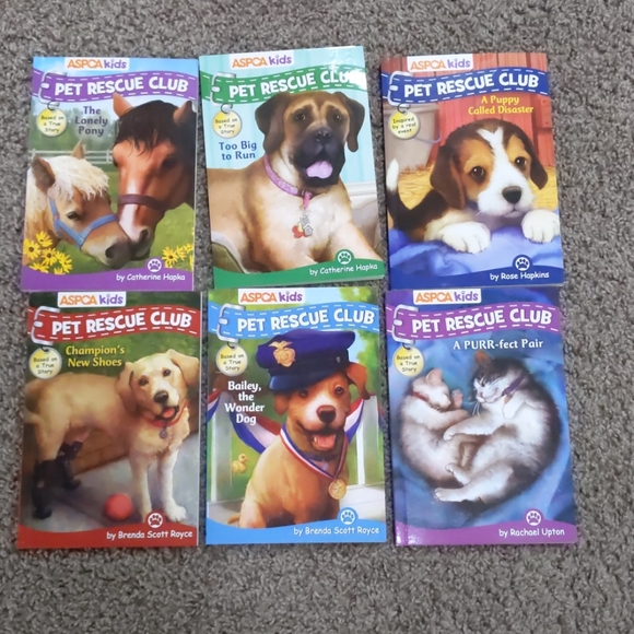 ASPCA Kids Other - Pet Rescue Club 6 books